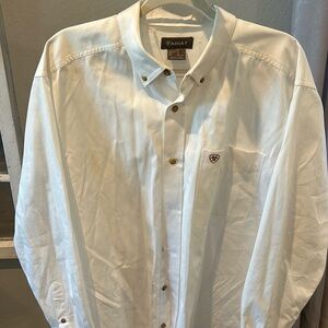 Mens Ariat button up shirt